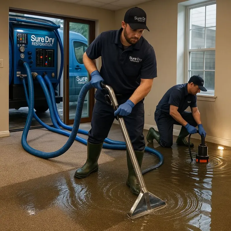 Water Extraction and Removal process in Etowah, TN